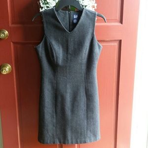 Gap Sheath Dress Gray Sz 2